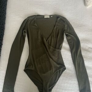 Wilfred Free Olive Bodysuit